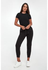 T-shirt damski logowany DKNY #5
