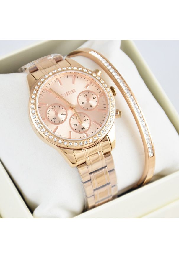 Zestaw damski zegarek damski Paul Lorens LORETTA 20020B-4D2 + bransoletka 1