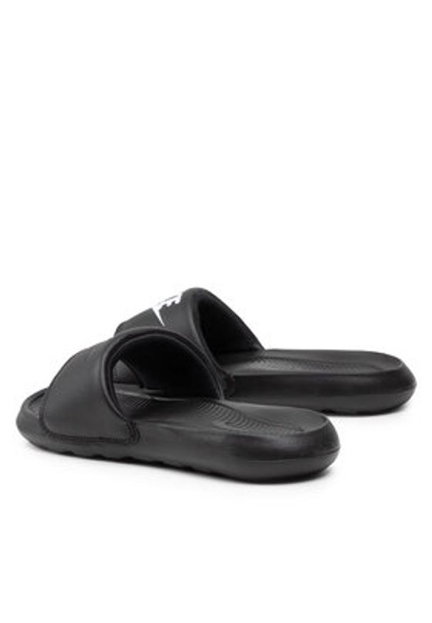 Nike Klapki Victori One Slide CN9677 005 Czarny. Kolor: czarny. Materiał: skóra