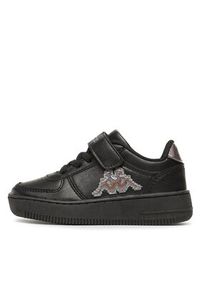 Kappa Sneakersy 261002PXK Czarny. Kolor: czarny. Materiał: skóra