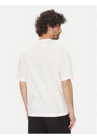 Hugo - HUGO T-Shirt Duwood 50538512 Biały Relaxed Fit. Kolor: biały. Materiał: bawełna #5