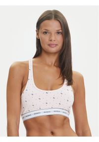 Guess Stringi O97E04 KBOE1 Różowy. Kolor: różowy. Materiał: bawełna