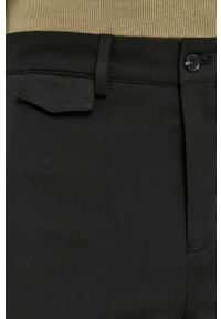 Selected - Spodnie. Okazja: na co dzień. Kolor: czarny. Materiał: tkanina. Wzór: gładki. Styl: casual #2