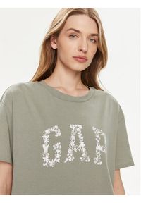 GAP - Gap T-Shirt 875093-00 Zielony Relaxed Fit. Kolor: zielony. Materiał: bawełna #5
