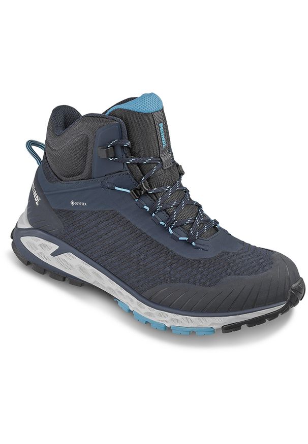 Buty trekkingowe damskie MEINDL Power Walker Lady 4.2 Mid. Kolor: niebieski. Styl: sportowy