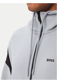 BOSS Dres SW 50569918 Szary ciemny Regular Fit. Kolor: szary. Materiał: bawełna #5