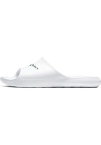 Japonki Nike Victori One, Dla obu płci. Kolor: beżowy, biały, wielokolorowy. Materiał: materiał, syntetyk. Sezon: lato