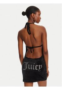 Juicy Couture Sukienka koktajlowa JCWED125326 Czarny Slim Fit. Kolor: czarny. Materiał: syntetyk. Styl: wizytowy