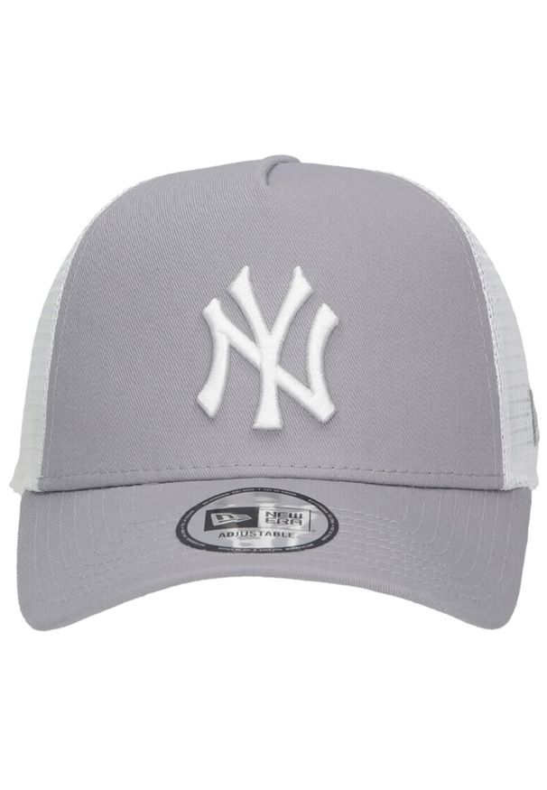 Casquette New Era clean trucker New York Yankees. Kolor: szary. Styl: sportowy