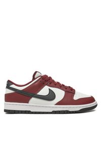 Nike Sneakersy Dunk Low FZ4616 600 Bordowy. Kolor: czerwony. Materiał: skóra #1