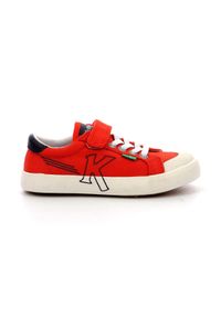 Buty dziecięce Kickers Kickgoldi. Kolor: czerwony
