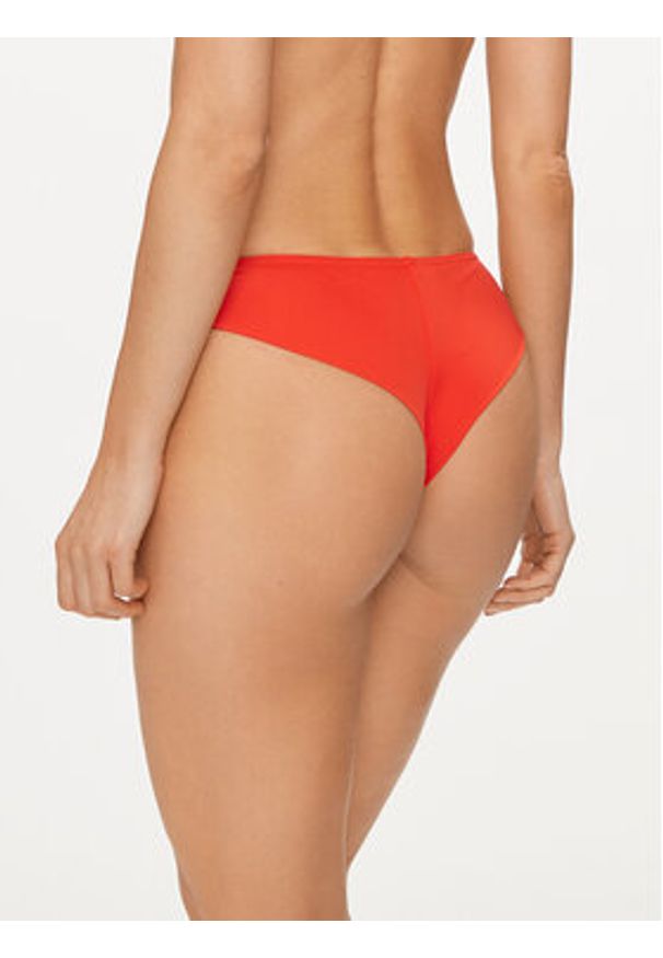 TOMMY HILFIGER - Tommy Hilfiger Dół od bikini UW0UW05083 Czerwony. Kolor: czerwony. Materiał: syntetyk