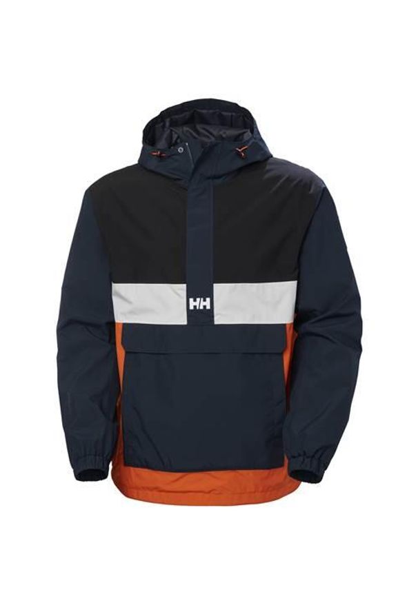 Kurtka uniwersalna męska Helly Hansen Play Anorak. Typ kołnierza: kaptur. Kolor: wielokolorowy, niebieski