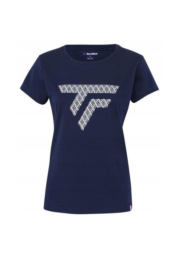 TECNIFIBRE - Koszulka tenisowa damska Tecnifibre T-Shirt Training Tee. Kolor: niebieski. Sport: tenis