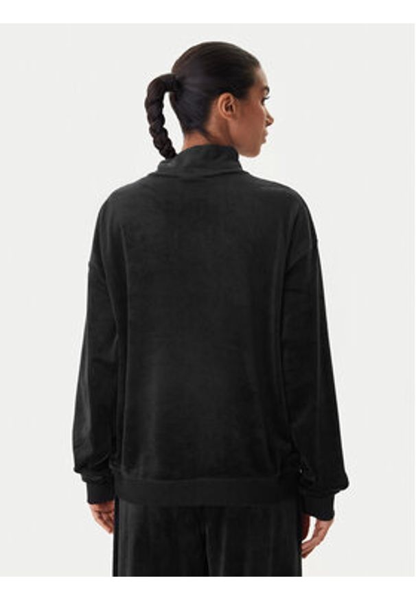 Juicy Couture Bluza JCBAS224810 Czarny Regular Fit. Kolor: czarny. Materiał: syntetyk