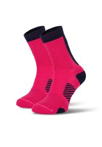 Reebok Skarpety długie R0454-SS24 (1-pack) Różowy. Kolor: różowy. Materiał: syntetyk