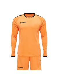 Strój bramkarski męski Hummel hml CORE. Kolor: wielokolorowy, pomarańczowy, czarny. Sport: fitness