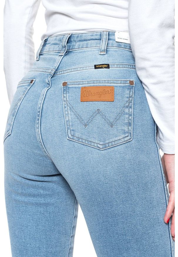 Wrangler - WRANGLER RETRO SKINNY DESERT SKY W253UN24Y 112127997. Styl: retro