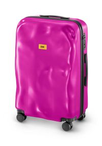 CRASH BAGGAGE - Crash Baggage walizka ICON Medium Size kolor różowy. Kolor: różowy. Materiał: materiał #10