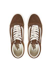 Vans Tenisówki Old Skool VN000D7ZCHS1 Brązowy. Kolor: brązowy. Materiał: zamsz, skóra #4