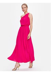 Pinko Sukienka koktajlowa Agave 100997 A0TP Różowy Regular Fit. Kolor: różowy. Materiał: wiskoza. Styl: wizytowy #5