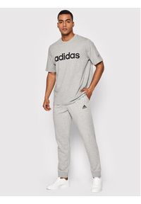 Adidas - adidas Spodnie dresowe Essentials Feel Comfy French Terry HE1857 Szary Regular Fit. Kolor: szary. Materiał: syntetyk #4