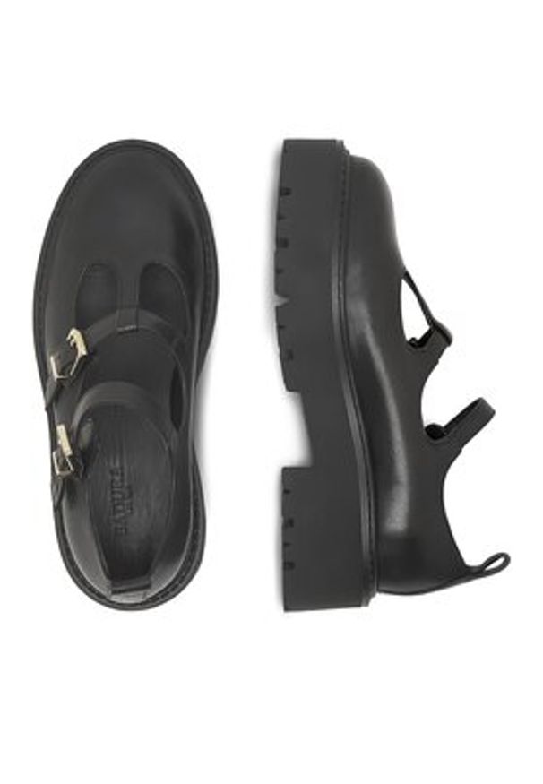 Badura Półbuty ANDRE-9194 Czarny. Kolor: czarny. Materiał: skóra