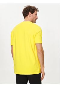 Karl Lagerfeld - KARL LAGERFELD T-Shirt 755027 542221 Żółty Regular Fit. Typ kołnierza: dekolt w karo. Kolor: żółty. Materiał: bawełna #5