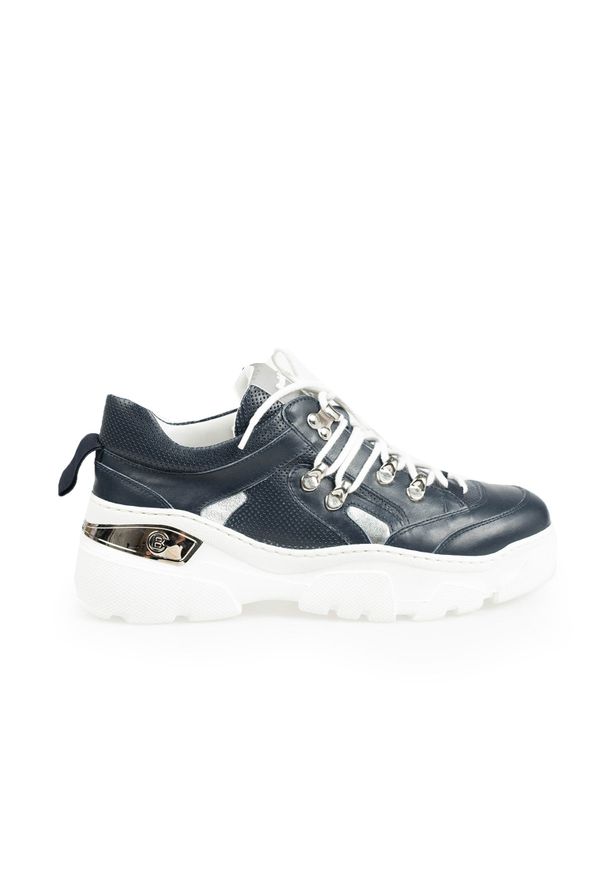 Baldinini Sneakersy | 098043XGA | Kobieta | Granatowy. Kolor: niebieski. Materiał: skóra
