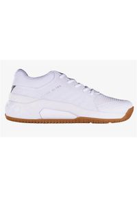 SALMING - Buty do biegania męskie Salming Recoil Ultra. Kolor: biały, szary, wielokolorowy. Materiał: materiał, syntetyk
