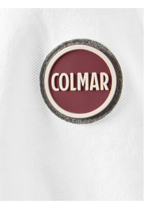 Colmar Polo Monday 7659N 4SH Biały Regular Fit. Typ kołnierza: polo. Kolor: biały. Materiał: bawełna