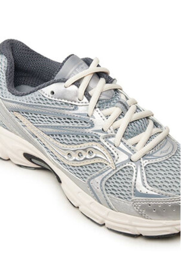 Saucony Sneakersy S60812 8 Srebrny. Kolor: srebrny. Materiał: skóra