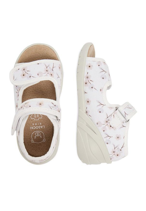 Kapcie Lasocki Kids. Kolor: biały