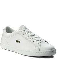 Lacoste Sneakersy Straightset Bl 1 Spw 7-32SPW0133001 Biały. Kolor: biały. Materiał: skóra #1