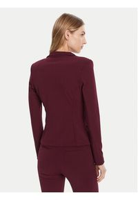 Rinascimento Marynarka CFC0125220003 Bordowy Slim Fit. Kolor: czerwony. Materiał: syntetyk