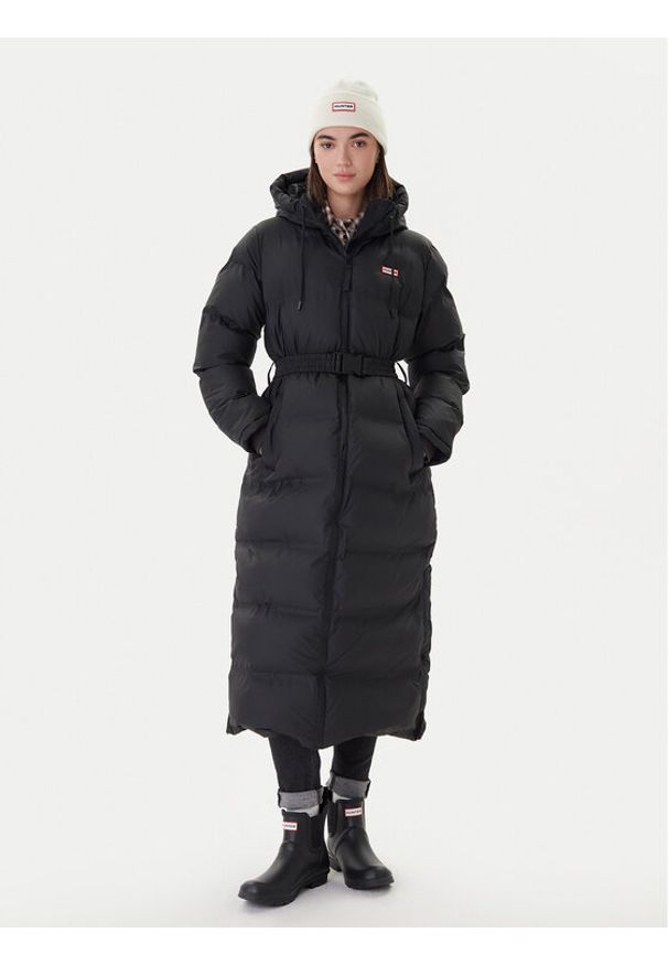 Hunter Kurtka zimowa Hutchison HARW0001252 Czarny Regular Fit. Kolor: czarny. Materiał: syntetyk. Sezon: zima