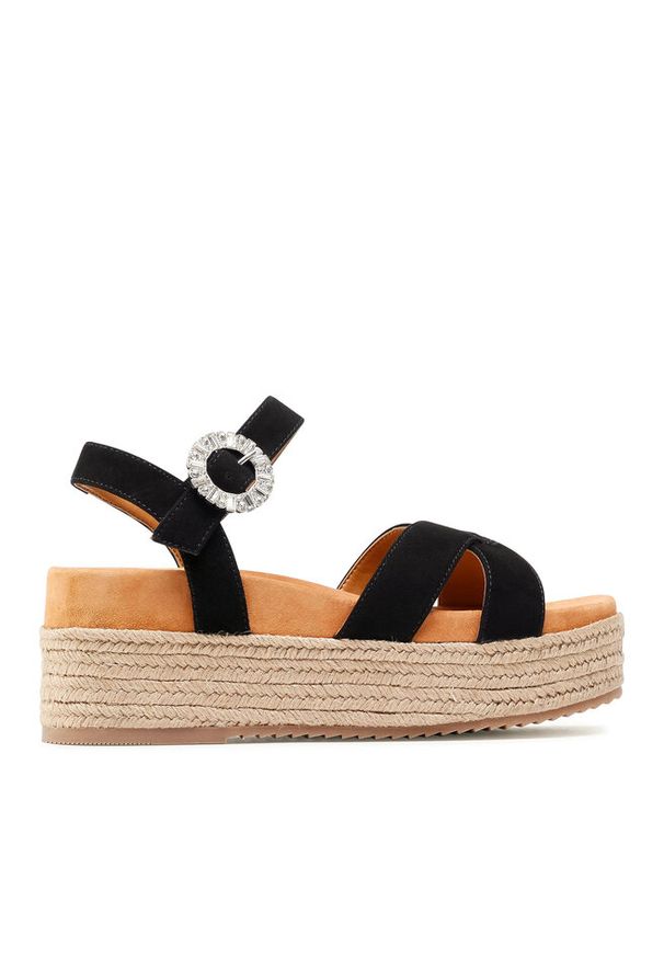 Espadryle Unisa. Kolor: czarny