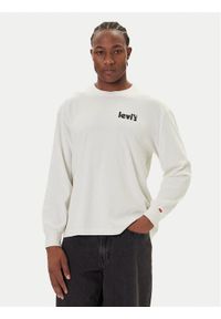 Levi's® T-Shirt Authentic 005N7-0000 Écru Regular Fit. Materiał: bawełna