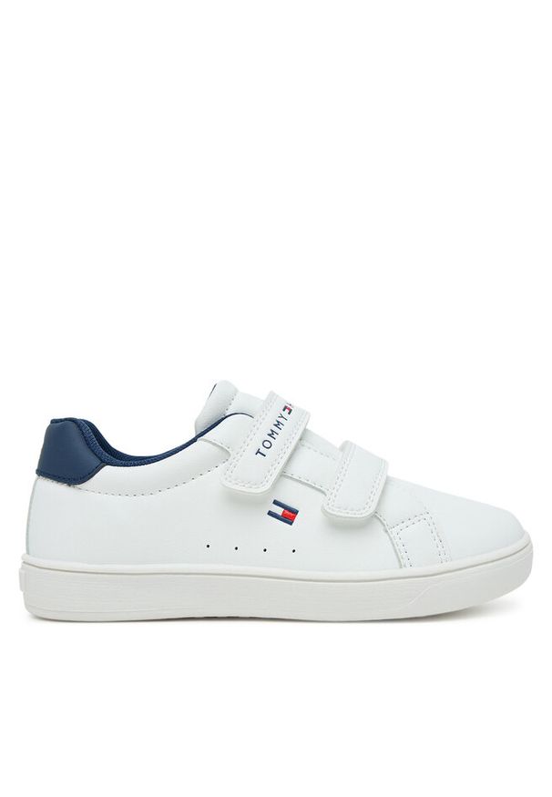 TOMMY HILFIGER - Sneakersy Tommy Hilfiger. Kolor: biały