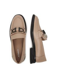 Jenny - JENNY Loafersy WFA3869-1 Beżowy. Kolor: beżowy. Materiał: materiał, syntetyk #3