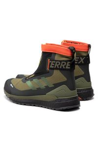 Adidas - adidas Buty Terrex Free Hiker C.Rdy Gtx GORE-TEX GY6757 Zielony. Kolor: zielony. Materiał: materiał. Technologia: Gore-Tex. Model: Adidas Terrex. Sport: turystyka piesza #7