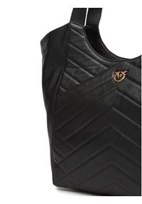 Pinko - PINKO Torebka Tote Bag PE 25 PLTT 104536 A2AO Czarny. Kolor: czarny. Materiał: skórzane #5