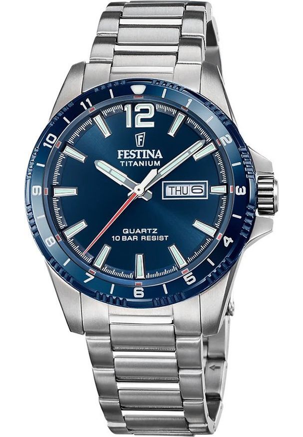 Zegarek męski Festina F20698-2 szary. Kolor: szary