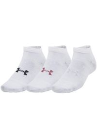 Under Armour - Niskie Skarpetki Dla Dorosłych Unisex Essential (zestaw 3 Sztuk). Kolor: biały. Sport: turystyka piesza #1