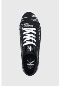 Calvin Klein Jeans - Tenisówki. Nosek buta: okrągły. Zapięcie: sznurówki. Kolor: czarny #2