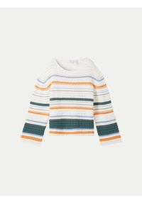 Tom Tailor Sweter 1040352 Kolorowy Loose Fit. Materiał: bawełna. Wzór: kolorowy #6