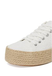 DeeZee Espadryle SH-053 Biały. Kolor: biały. Materiał: materiał #3