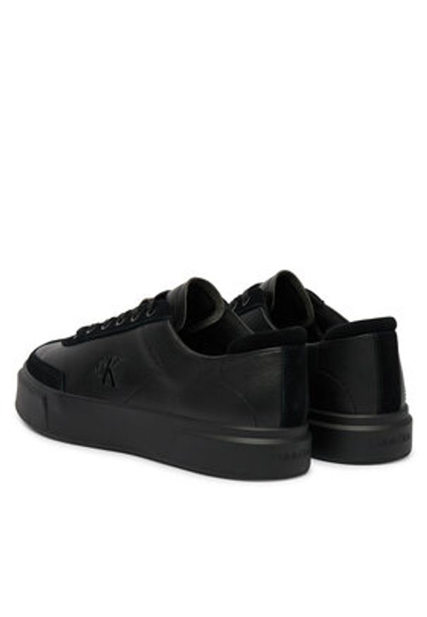 Calvin Klein Sneakersy Basket Cupsole Lup Wt Lth HM0HM02133 Czarny. Kolor: czarny. Materiał: skóra
