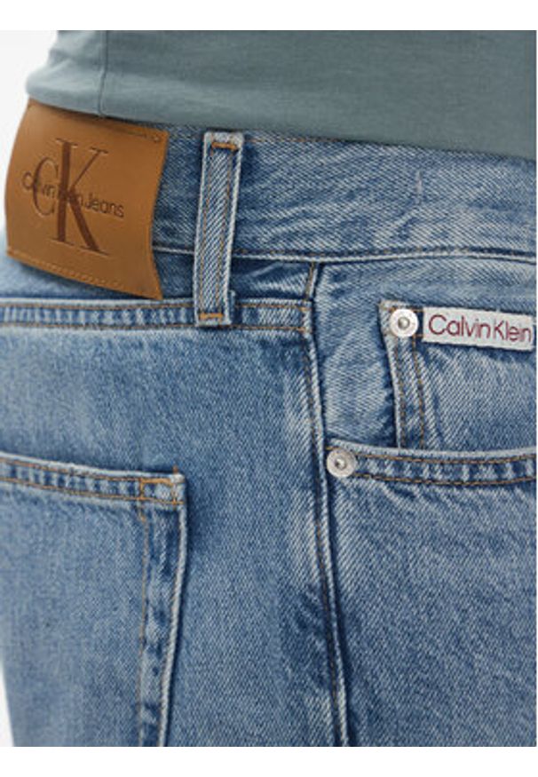 Calvin Klein Jeans Jeansy J30J327507 Niebieski Straight Fit. Kolor: niebieski