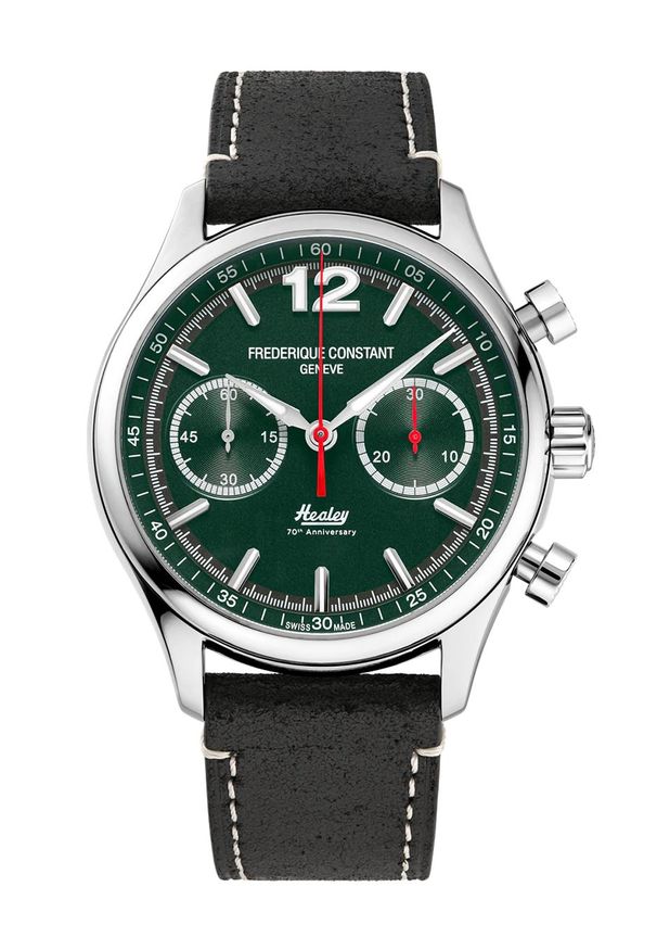 Zegarek Męski FREDERIQUE CONSTANT Vintage Rally Healey FC-397HDGR5B6. Materiał: skóra. Styl: vintage
